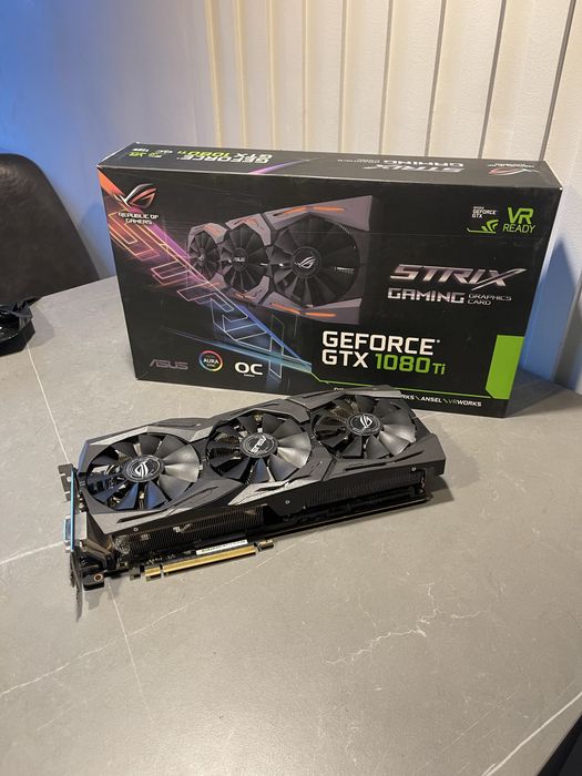 Відеокарта Asus ROG Strix 1080 Ti 11 gb