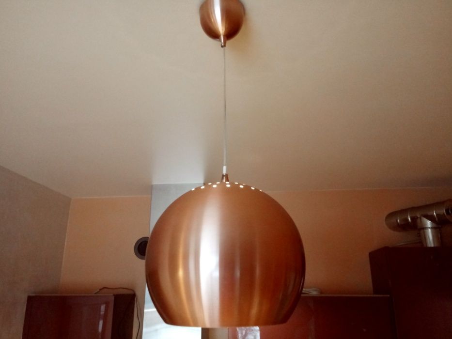 Lampa do kuchni Miedziana