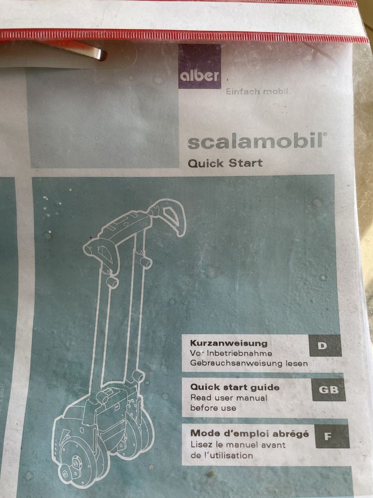 Schodołaz kroczący scalamobil s27
