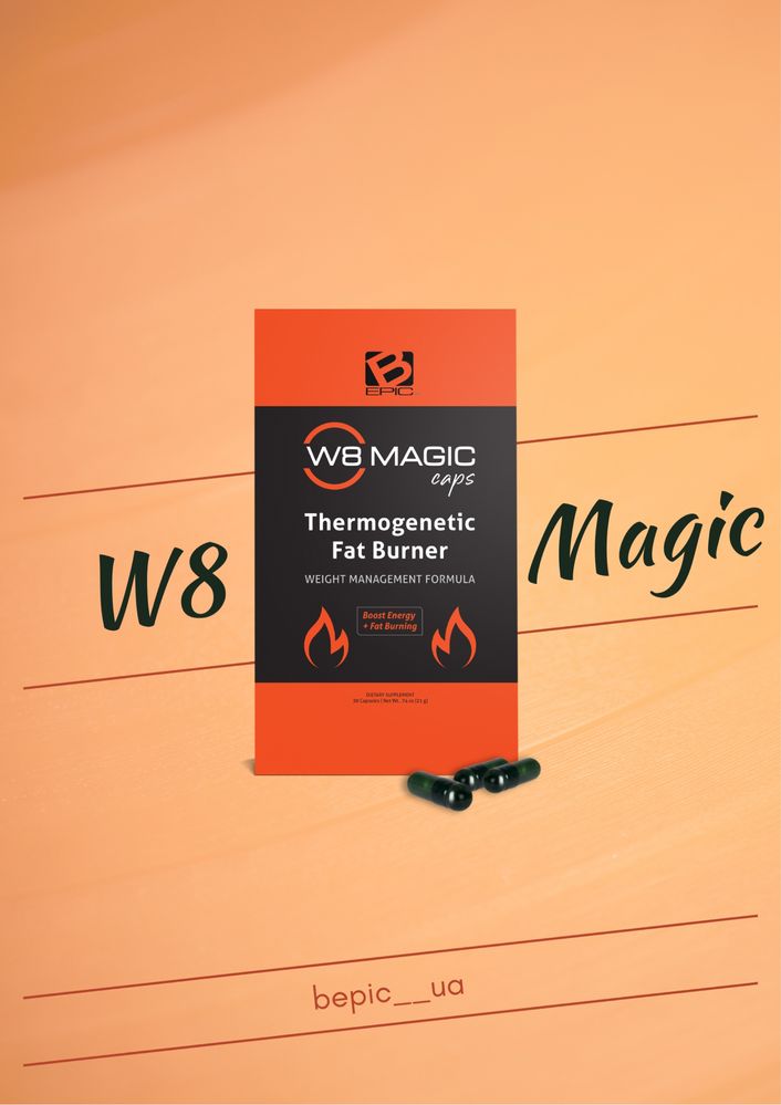 W8 - Magic caps Termogenetic Fat Burner