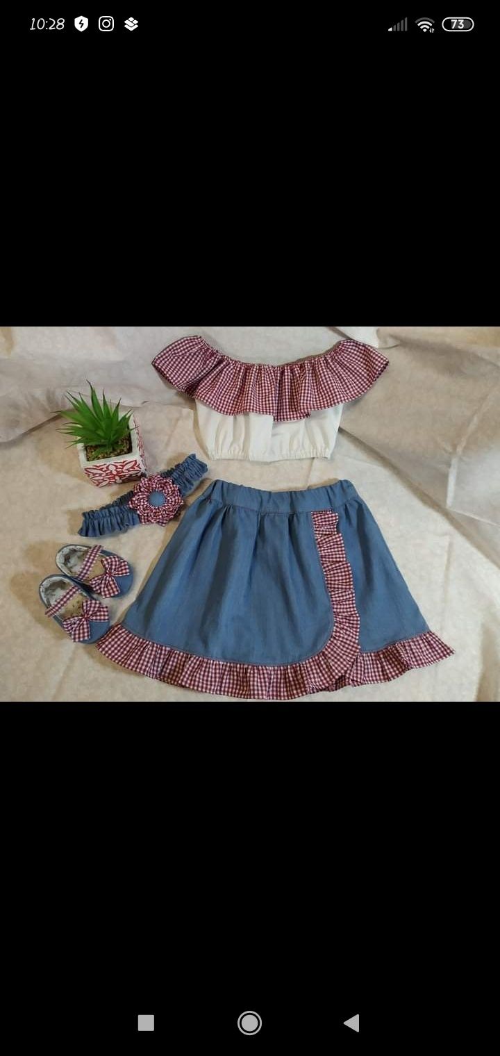 Conjunto de menina 18 meses