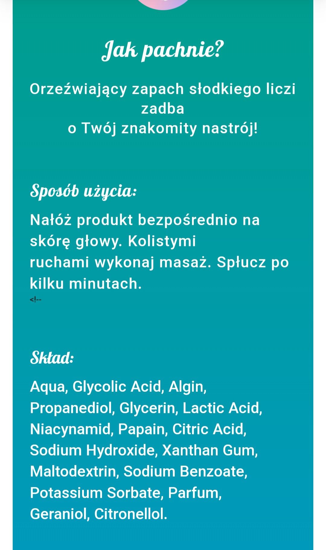 Peeling enzymatyczny do skóry głowy, onlybio