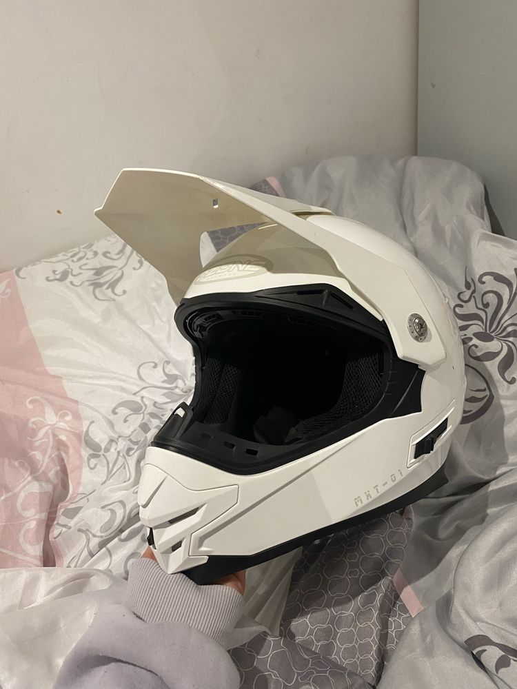 Kask cross ozone MXT-01 white