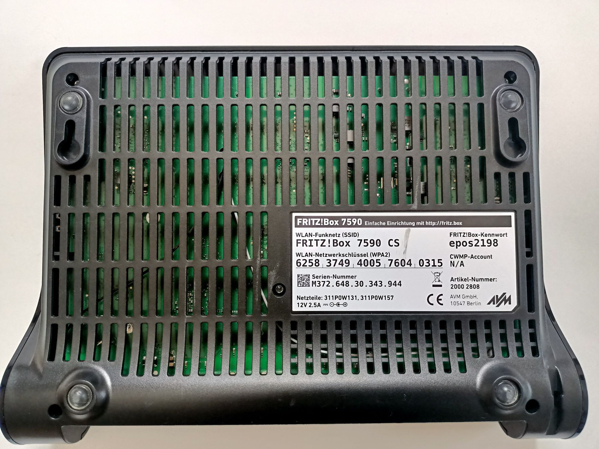 Router Wi-Fi FRITZ!Box 7590 CS