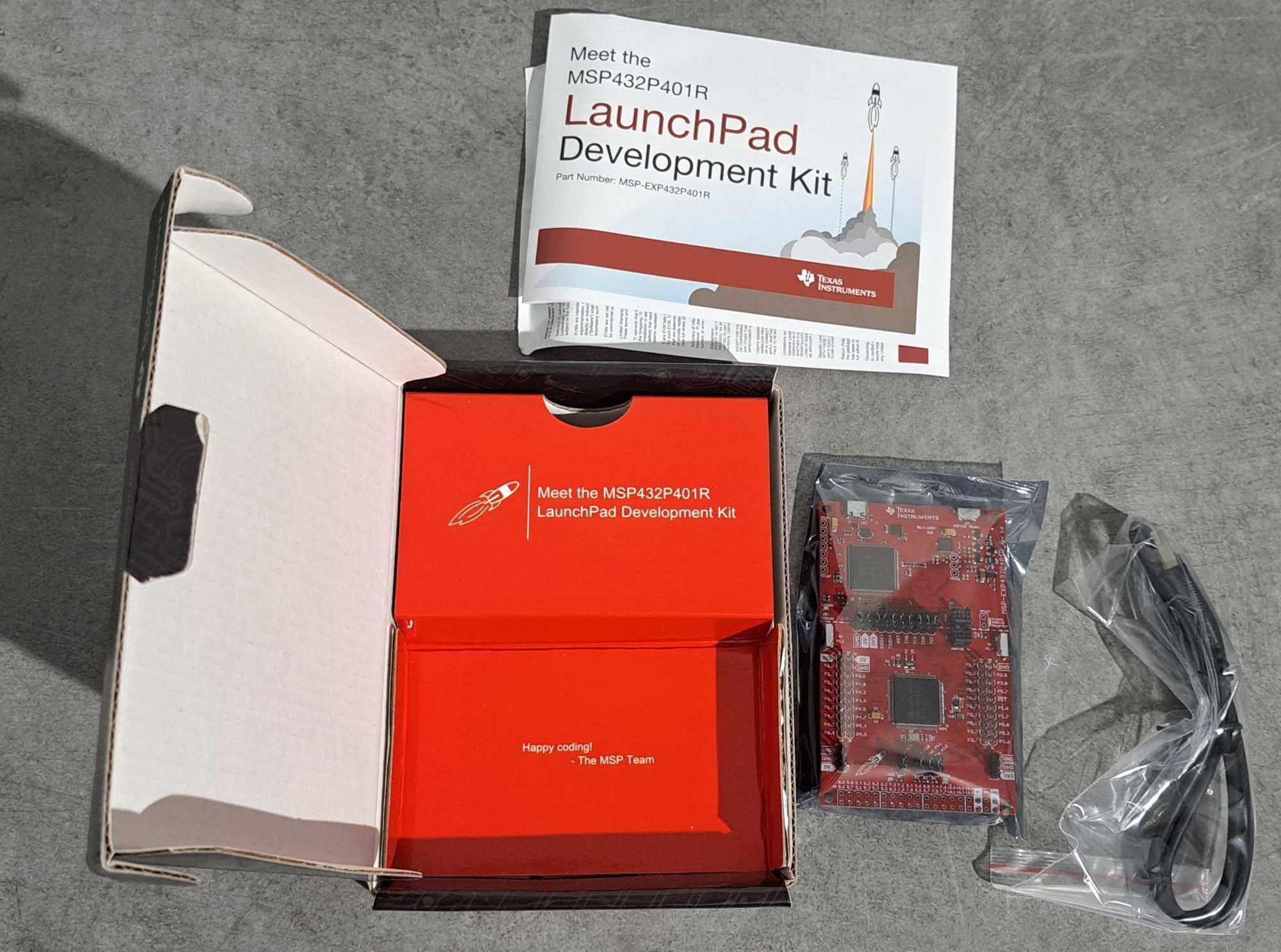 MSP432 P401R Launchpad Development Kit.MSP-EXP432P401R-[LER DESCRIÇÃO]