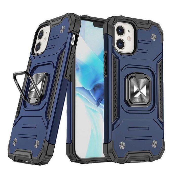 Wozinsky Ring Armor etui iPhone 14 Plus uchwyt magnetyczny ring