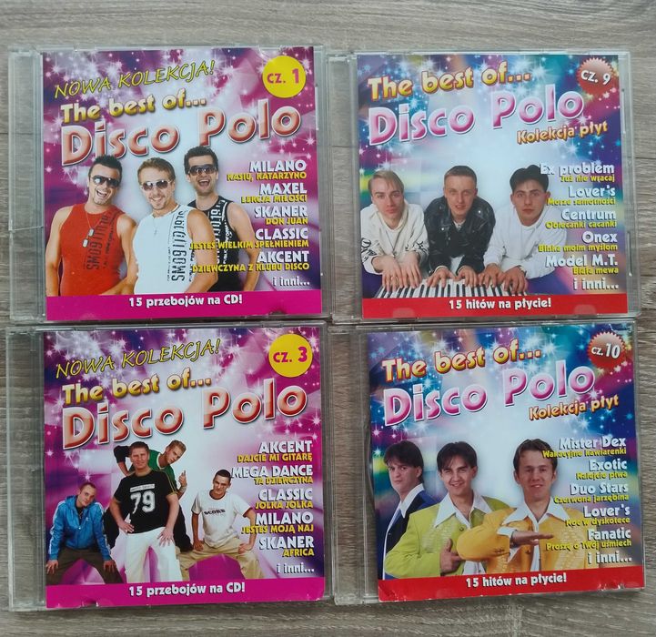 The Best OF Disco Polo cz. 1 2 9 10 zestaw płyt CD