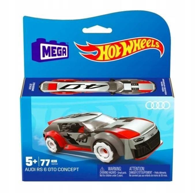 Mega Hot Wheels Audi Rs6 Gto Hkf94, Mattel