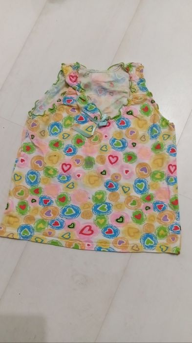 3x koszulki letnie - topy, rozmiar 98