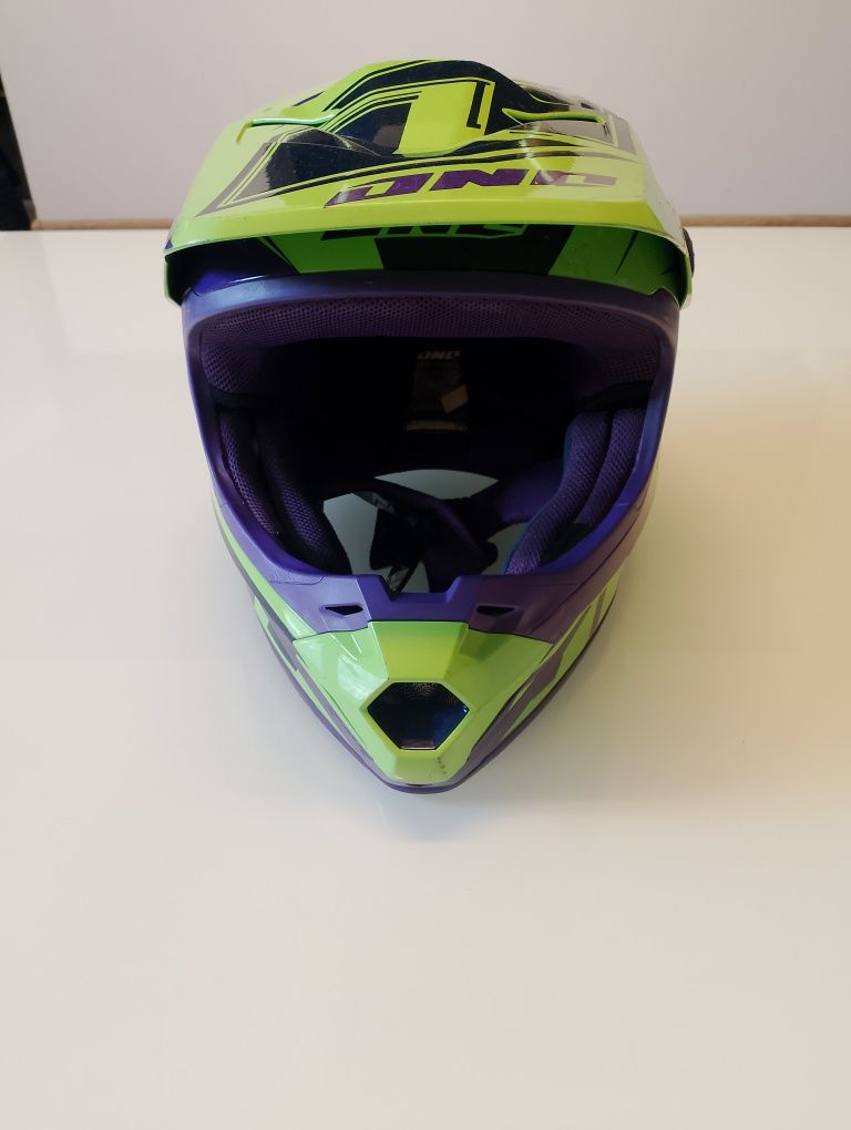 Kask ONE dziecięcy motocyklowy rowerowy
