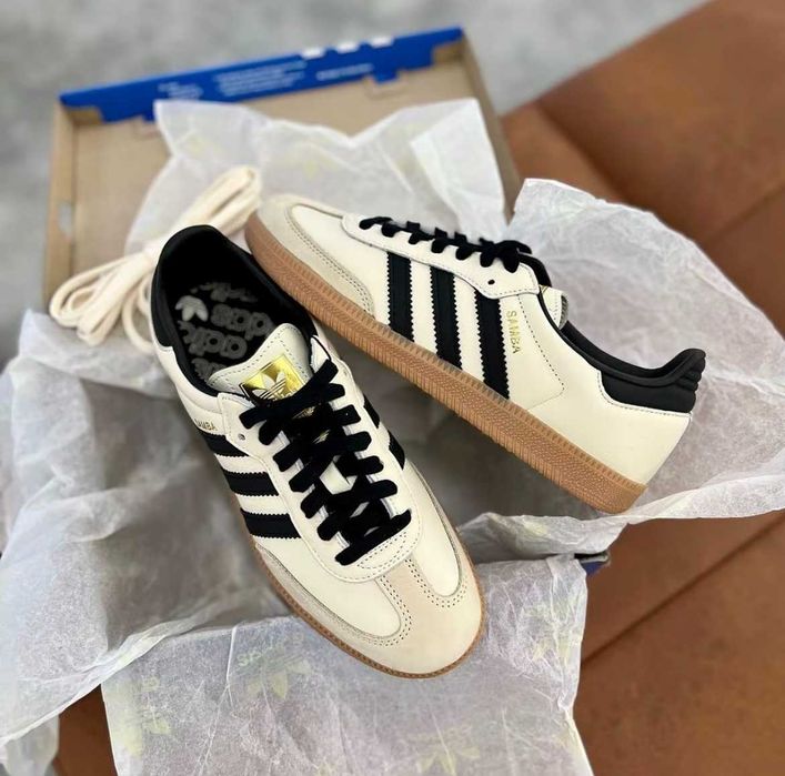 Buty-Trampk-adidas Samba OG Cream White Sand Strata R.41