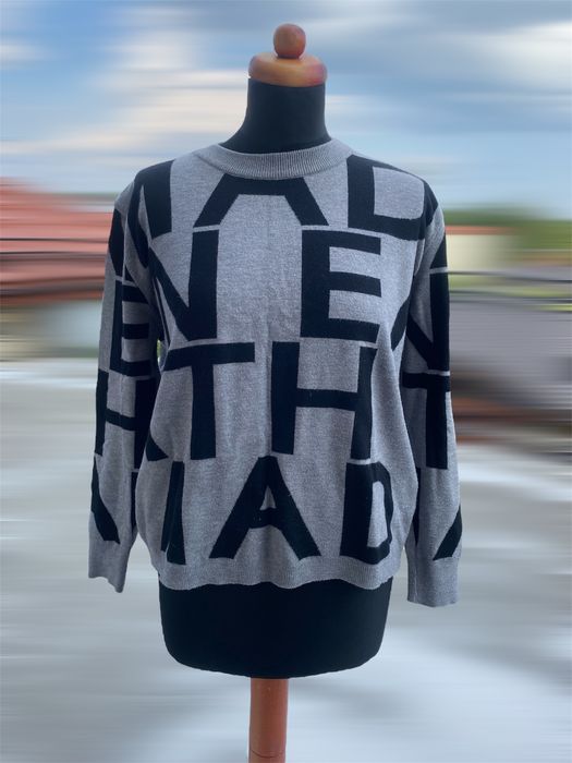 Damski szary sweter (podwójny, bardzo ciepły) Cocomore