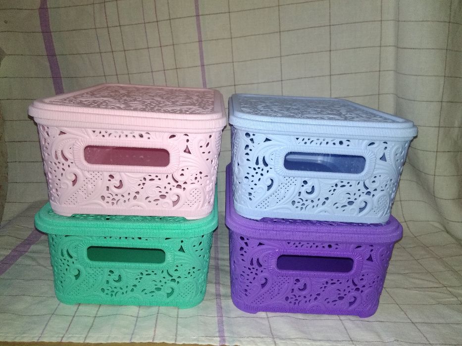 Корзина для рукоделия, игрушек, мелких вещей, карандашей