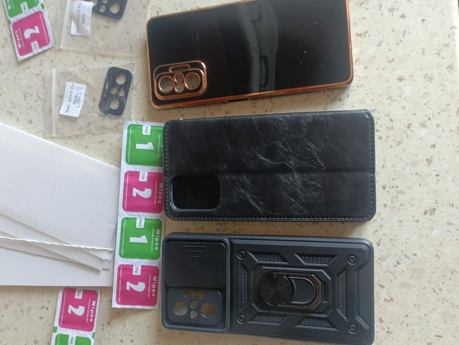 Xaomi redmi note 10 pro SZKŁO etui Osłona aparatu alu Nowe