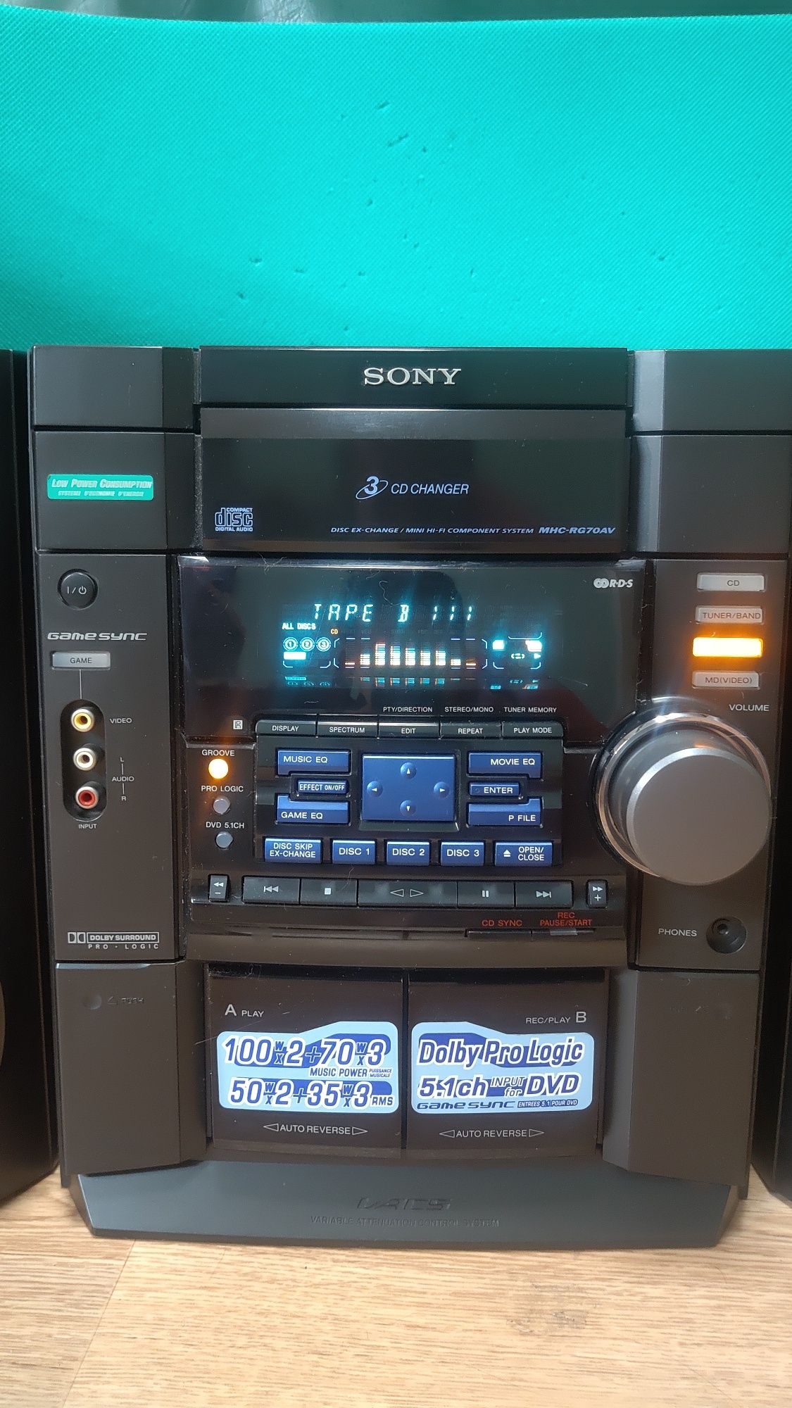 Музичний центр sony hcd-rg70 av