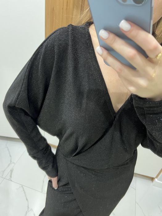 Нарядное люрексовое платье