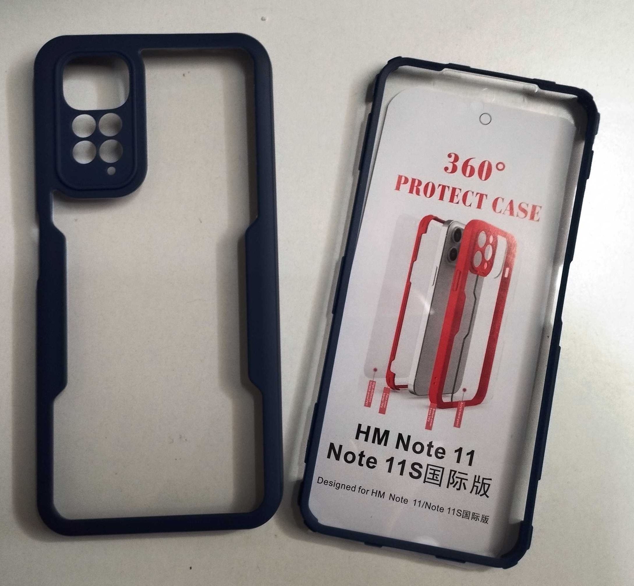 Capa antichoque com argola para Xiaomi Redmi Note 11