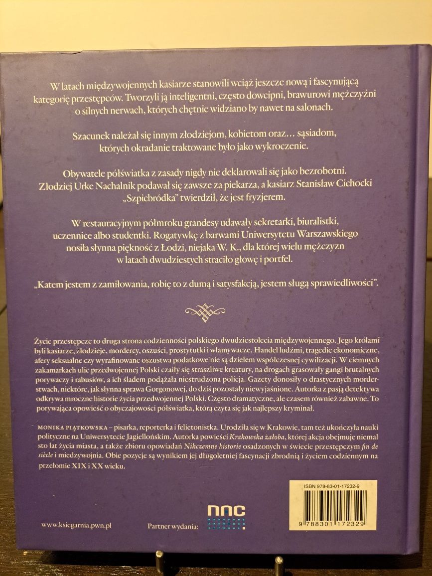 Książka życie przestępcze w przedwojennej Polsce 5