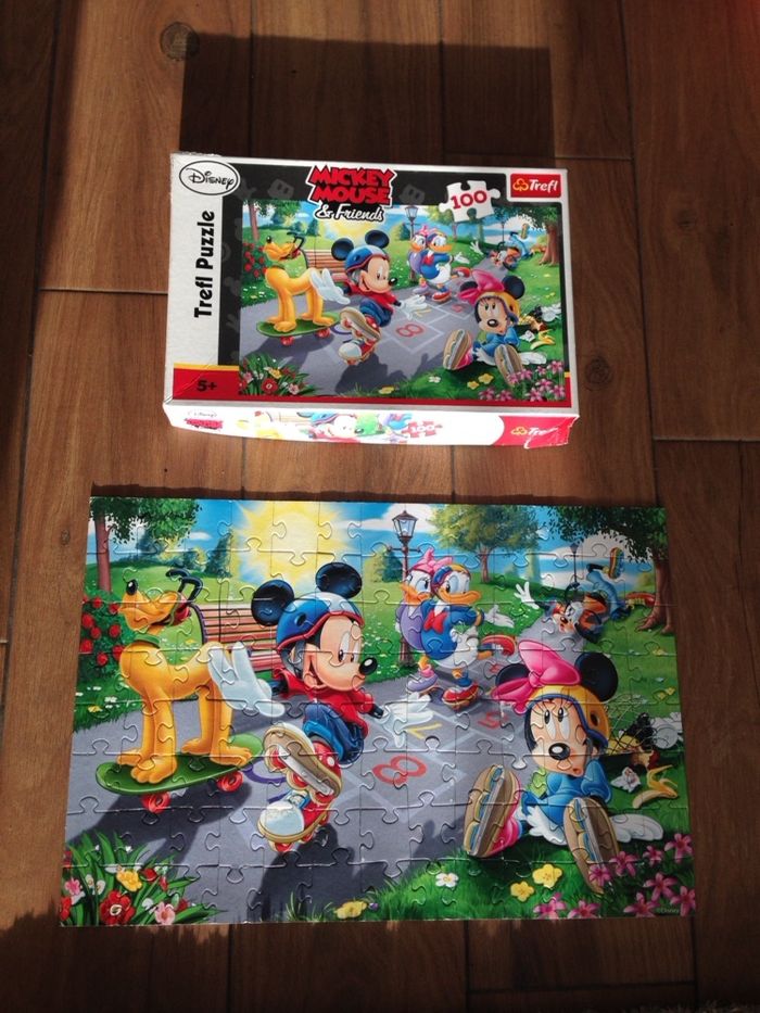 Puzzle Myszka Miki 100 szt Trefl