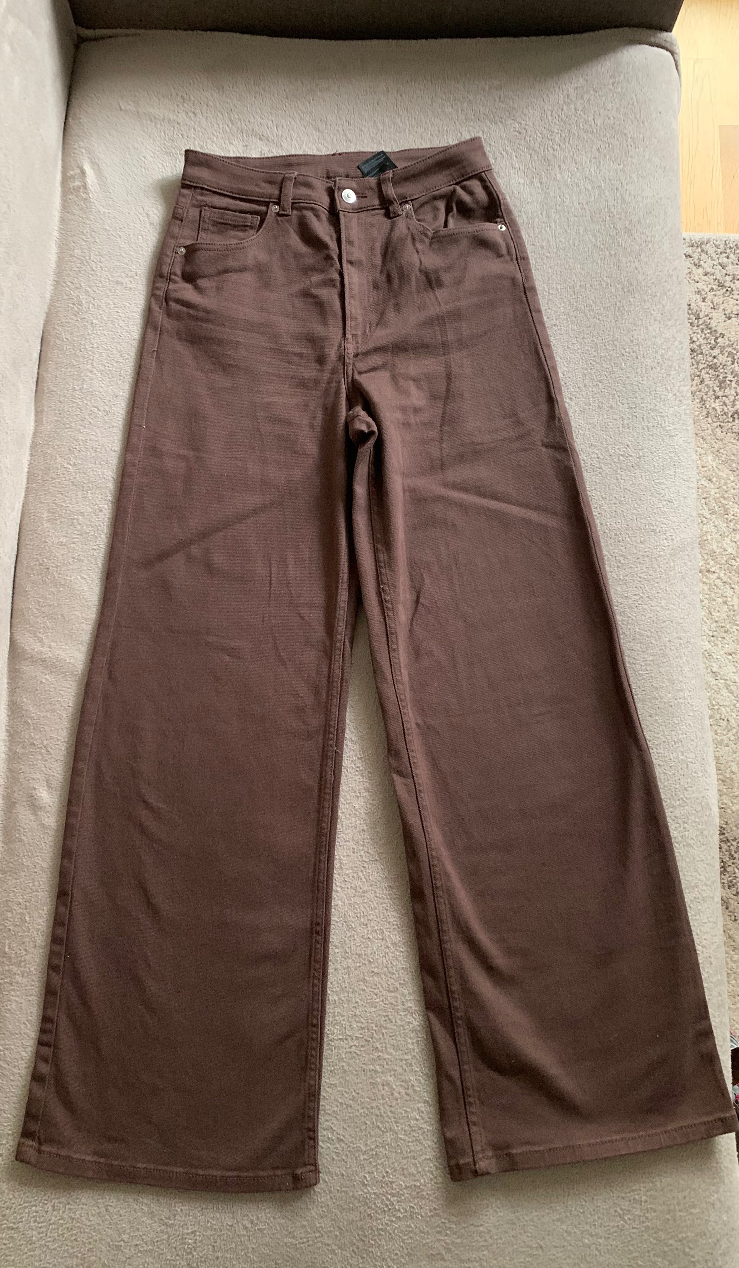 Spodnie H&M rozm. 38/ M, nowe, szeroka nogawka