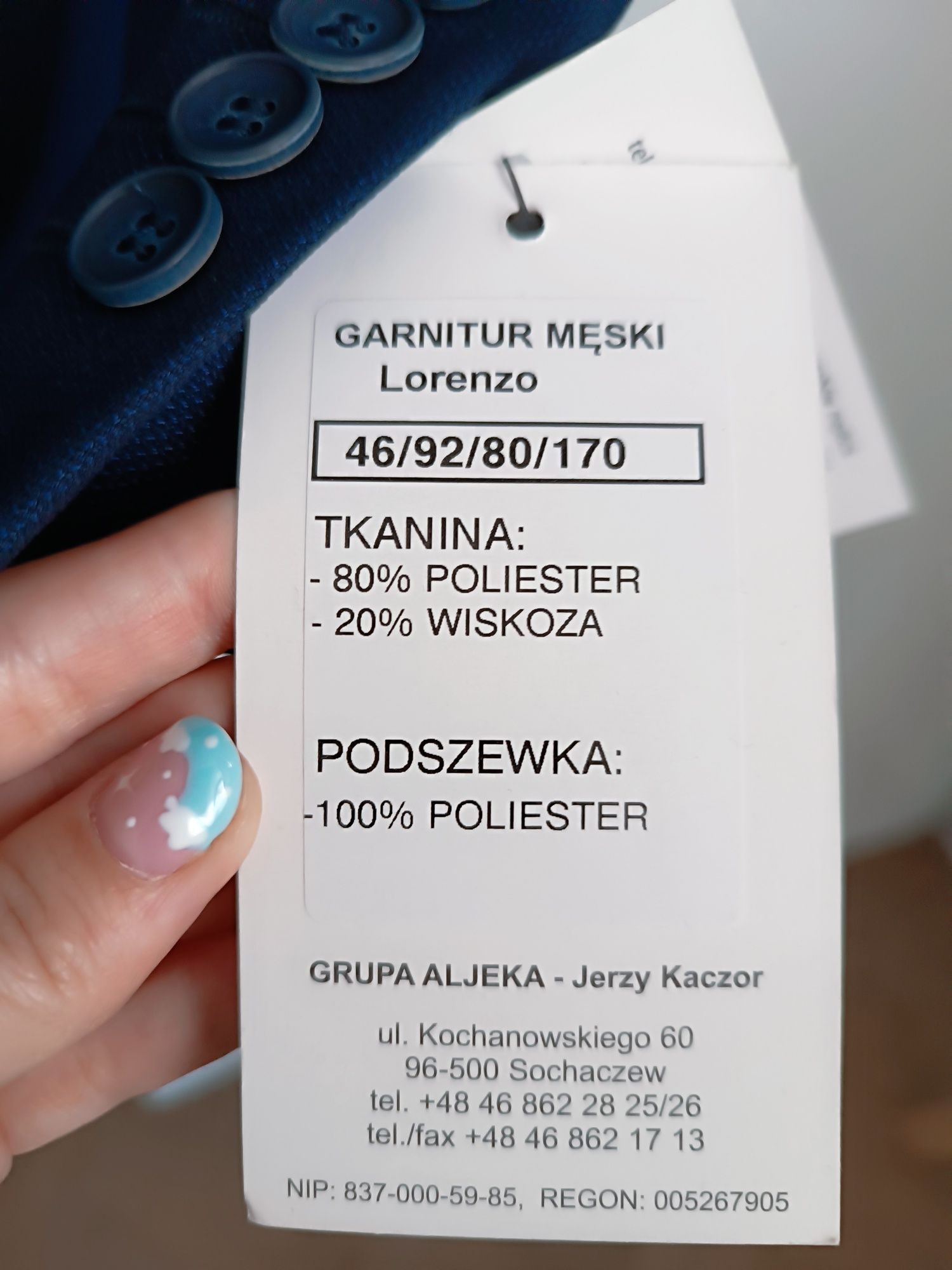 Garnitur komplet 170 cm + koszula pasek muszki matura 2024