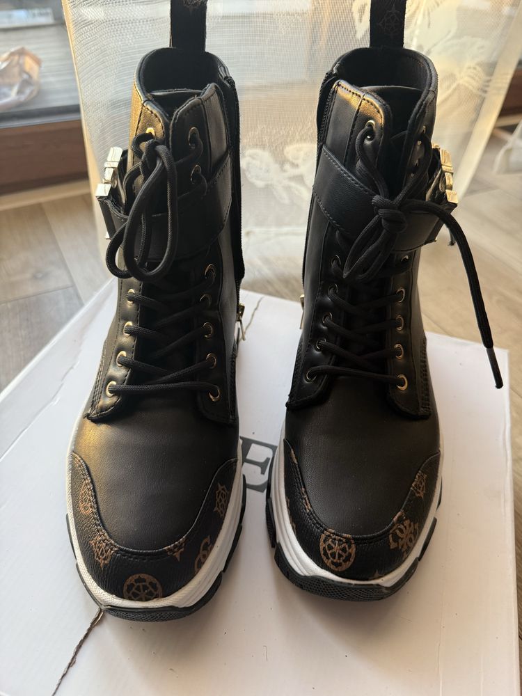 Botki sneakersy guess 38 za kostkę