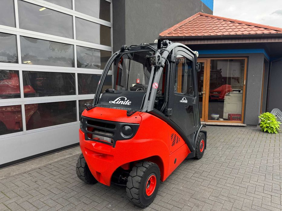 Wózek widłowy Linde H25T-01 2012 rok TRIPLEX WOLNY SKOK KABINA 469