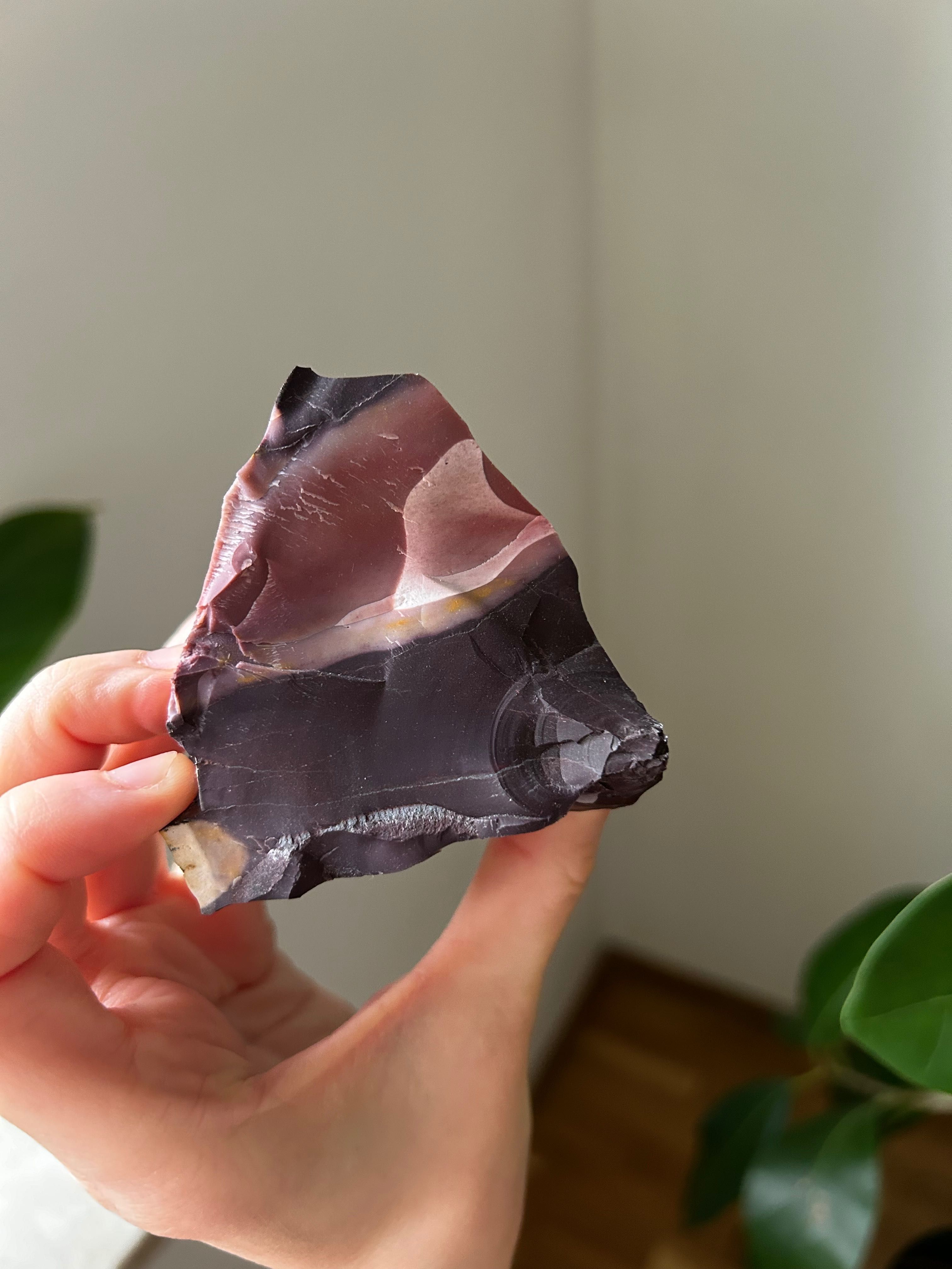 Jaspis mokait surowa bryłka kamień naturalny