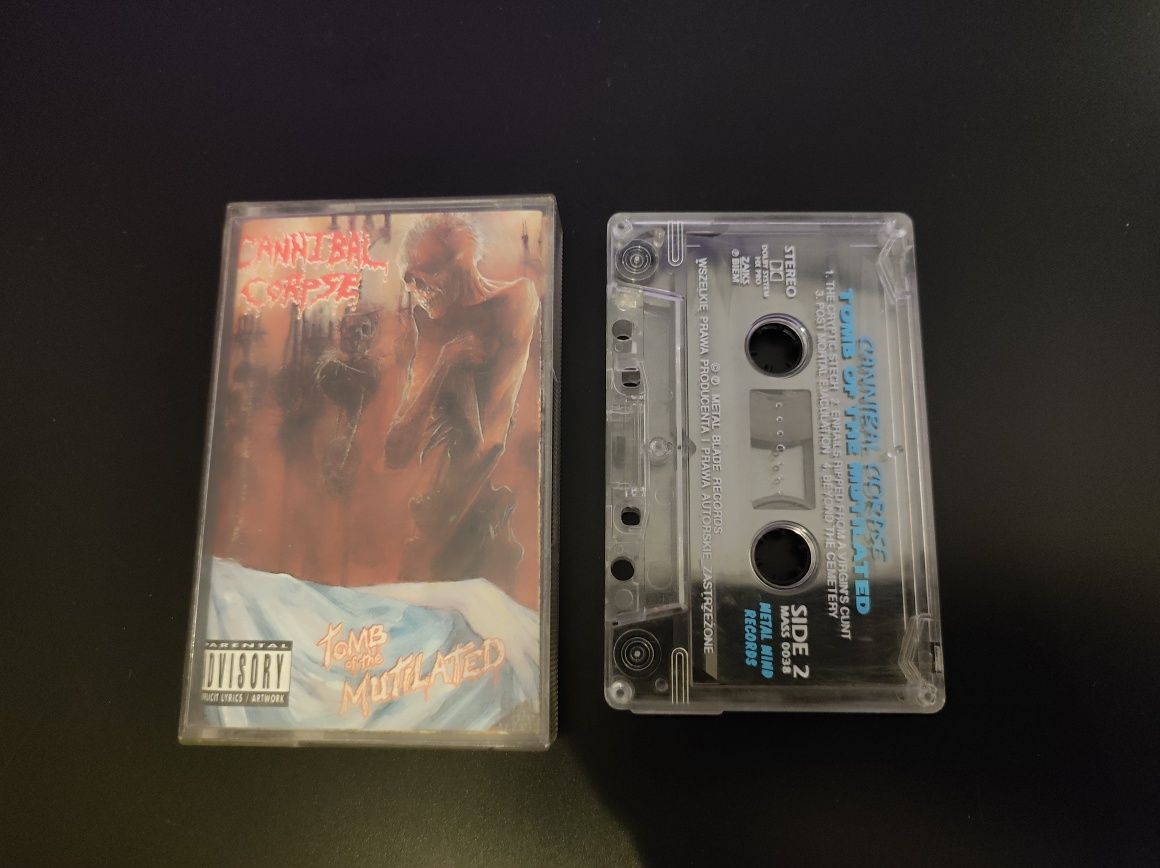 Cannibal Corpse - Tomb of the Mutilated - kaseta