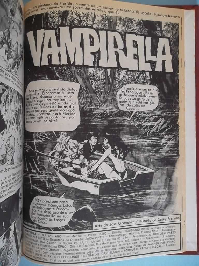 Vampirella - Volume encadernado - Portugal Press