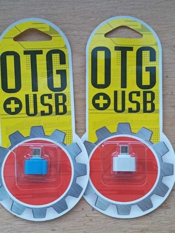 Адаптер переходник коннектор OTG micro USB – USB