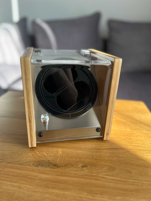 Watch Winder Smith bambusowy rotomat na 2 zegarki automatyczne, nowy!