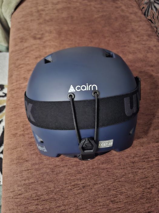 Kask i gogle narciarskie