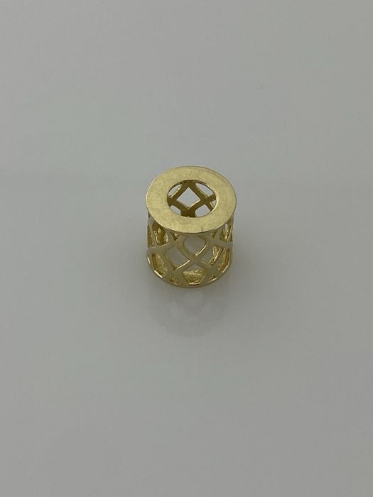 Złoty element charms na bransoletkę Pandora, Próba 585. Nowy (6118)