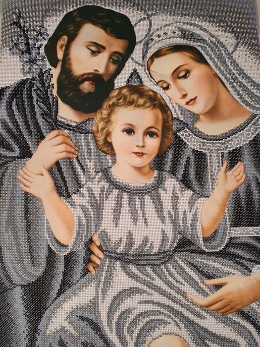 "Святе сімейство" вишите бісером
