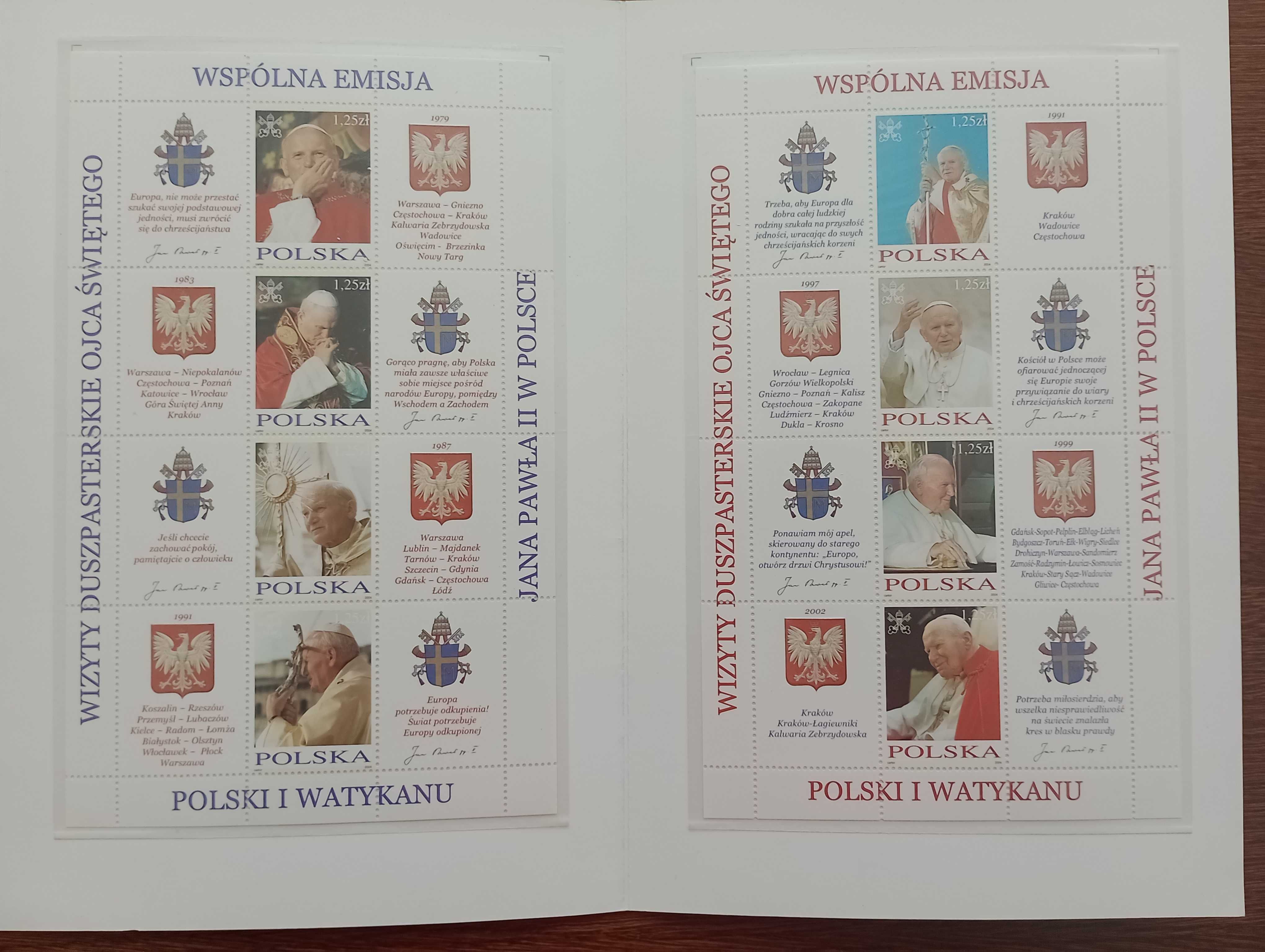 Znaczki 4 Klasery Polska i Świat Stare i Nowe