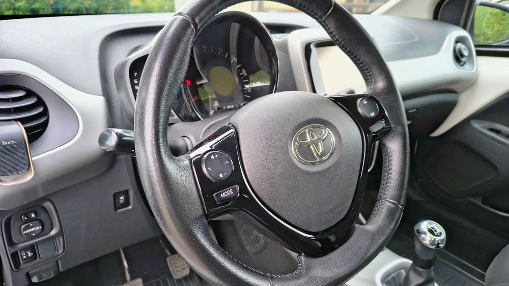 Toyota Aygo Biała Toyota Aygo
