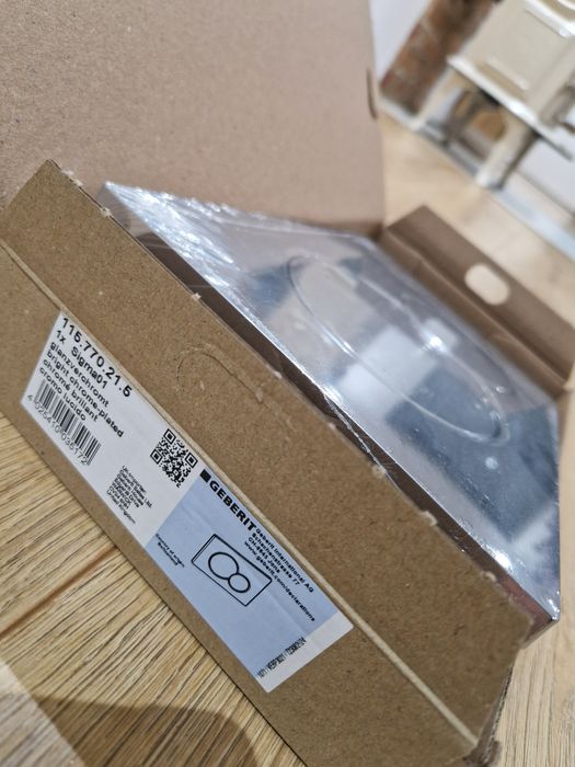 Geberit Sigma01 przycisk spłukujący przedni chrom błyszczący