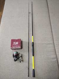 Спинінг 2.51м+котушка Daiwa Ninja LT 4000+шнур Power Pro