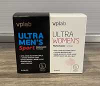 Витамины VPLab Ultra men's Sport Multivitamin Formula 90табл и Women’s