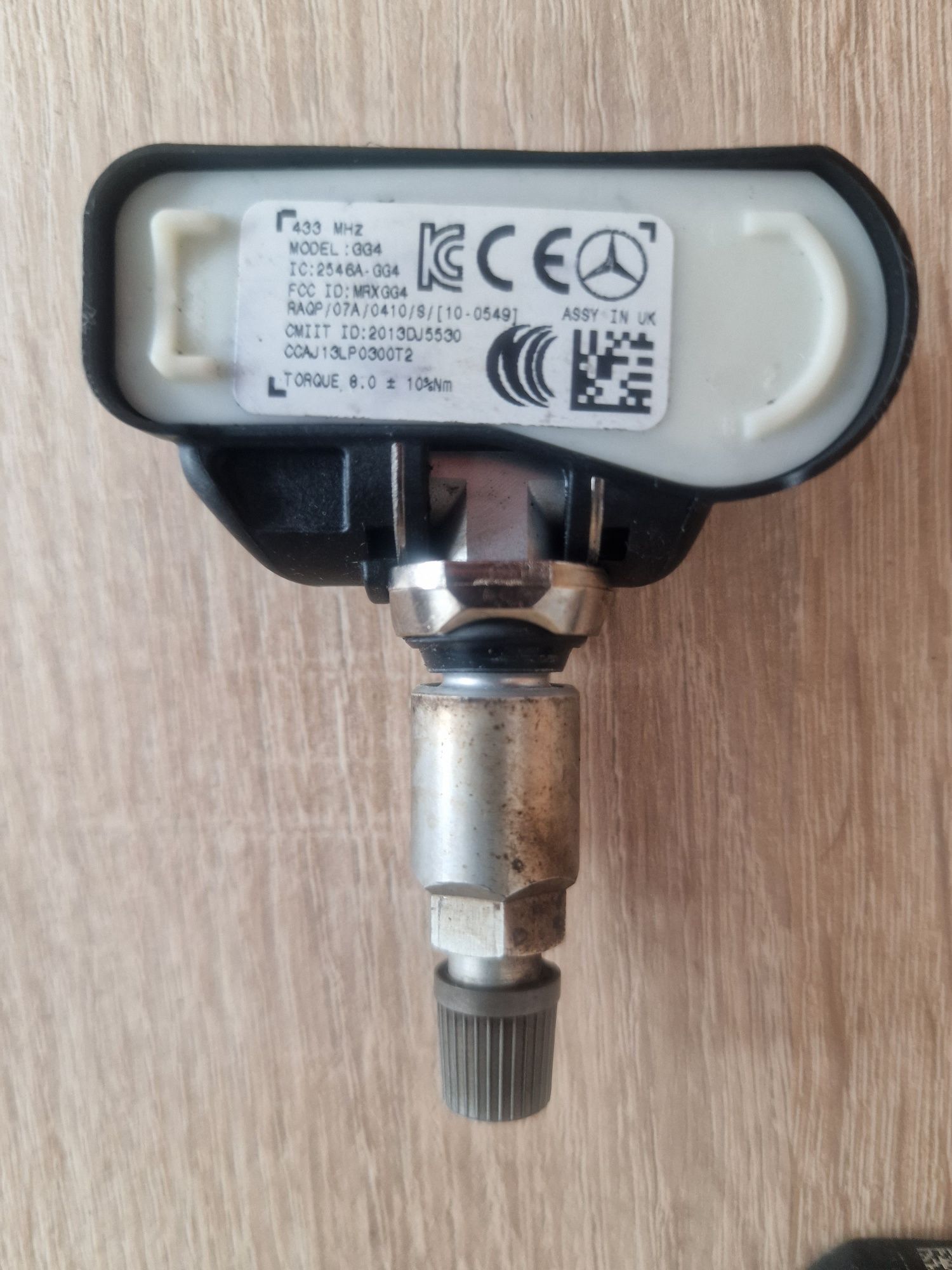 Czujniki ciśnienia powietrza TPMS Mercedes Oryginał (OEM) (Schrader)