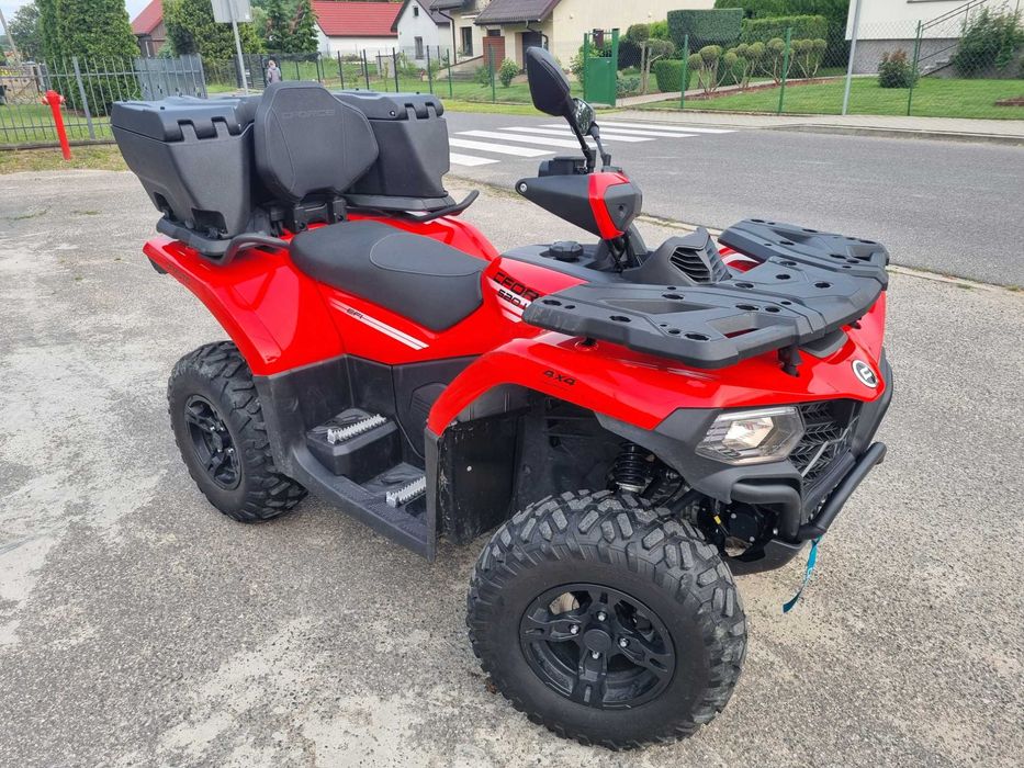 Quad CF MOTO CFORCE 520 L EPS 2023 40 KM T3B wspomaganie wyposażenie
