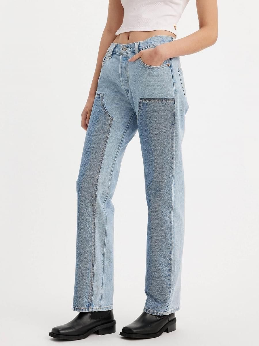 Levi’s premium double knee оригінальні прямі джинси дабл ні