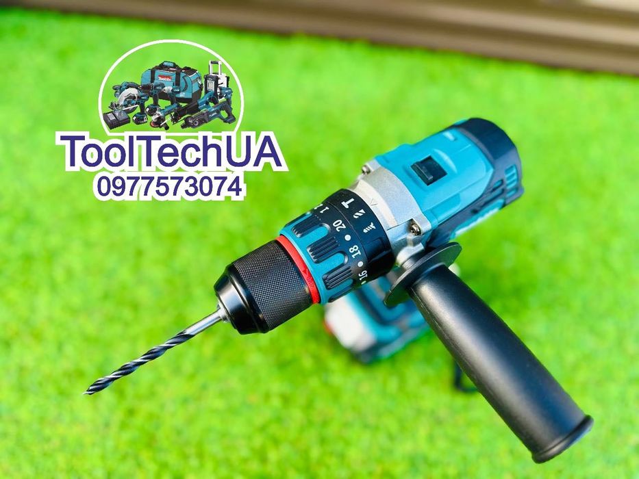 Акумуляторний Набор 2в1 Makita Болгарка DGA404 + Шуруповерт DHP485