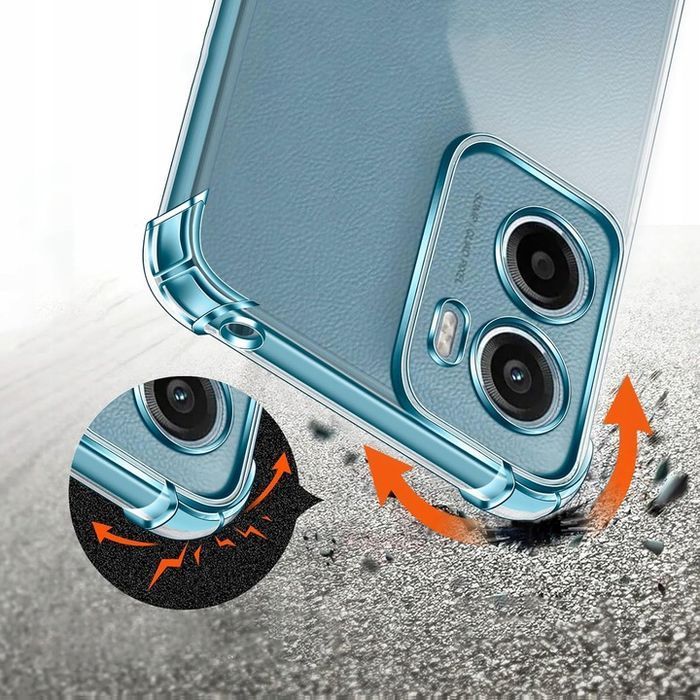 Etui do Motorola moto G05 AntiShock Case Wzmacniane Naroźniki Obudowa