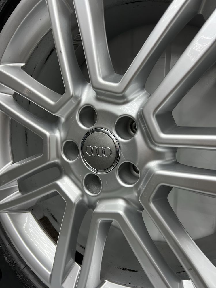 Alufelgi KOMPLET 20 cali 5x112 Oryginał Audi A7 A7 A8 Opony Zimowe