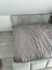 Łóżko tapicerowane, 180x200, brudna tapicerka