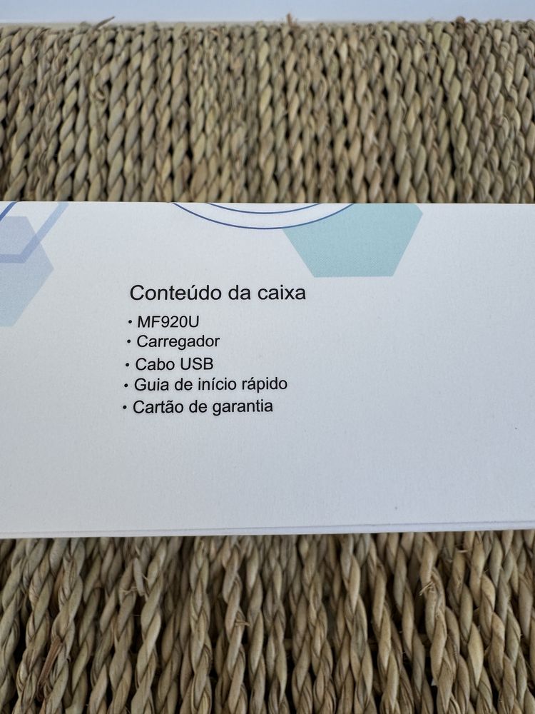 Router ZTE Mf920U NOVO