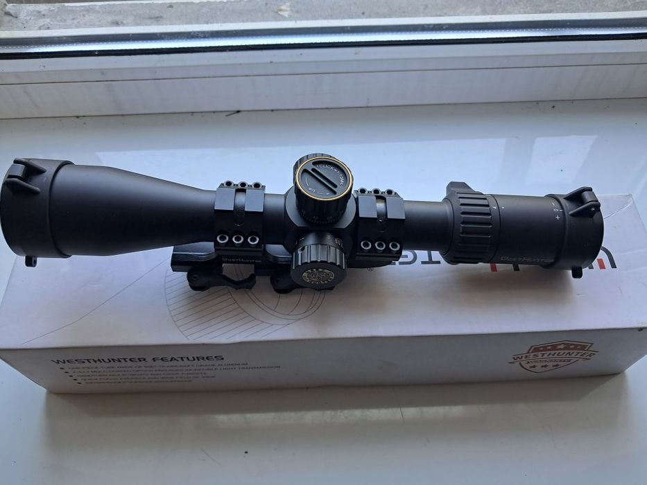 Прицел WestHunter HD 4-16X44 FFP (без быстросъёма)