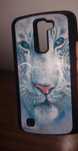 Etui case silikonowy na telefon LG k10 2016 tygrys 3d